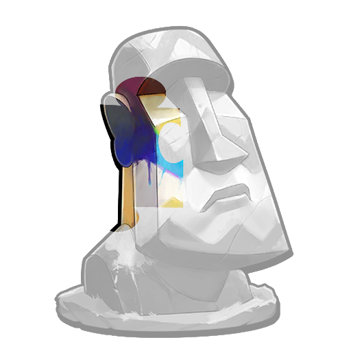 Part of Easter Statue